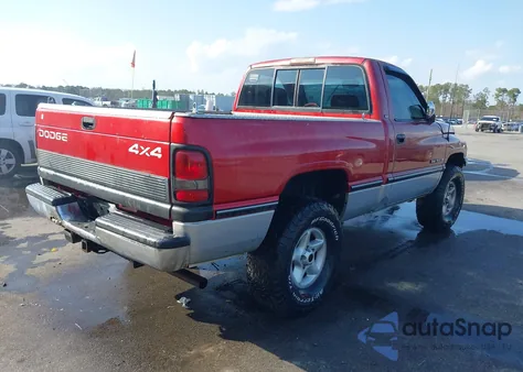 1997 Dodge Ram 1500 Lt из США, поврежденный, VIN 1B7HF16Z2VJ552114